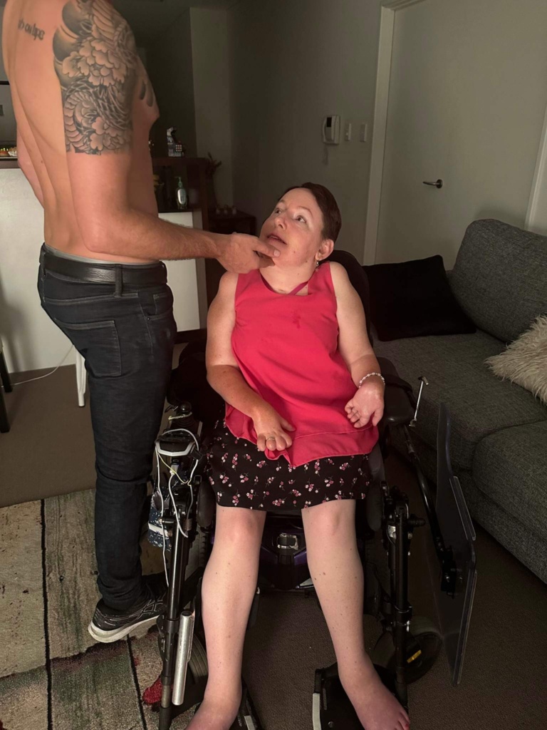 Melanie with escort Chayse