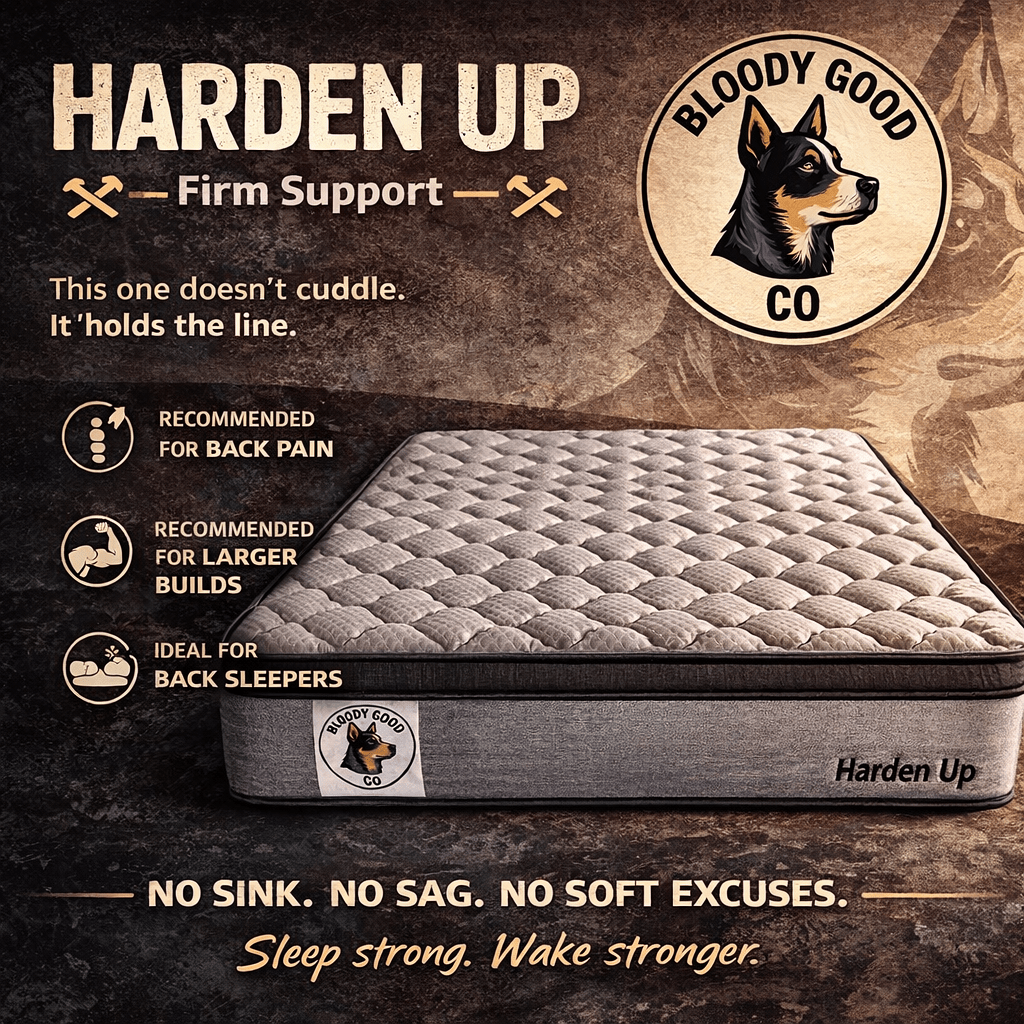 image of mattress with dog logo